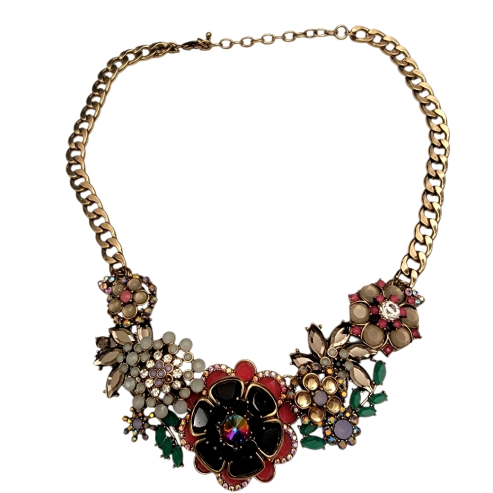 JOAN RIVERS Necklace Classic Collection Bouquet Garden Statement Collectible
